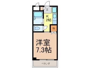 マンションボナールの物件間取画像